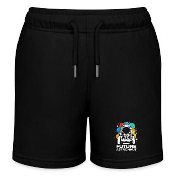 Univers Système Solaire - Short de jogging enfant bio Stanley/Stella - noir - Devant