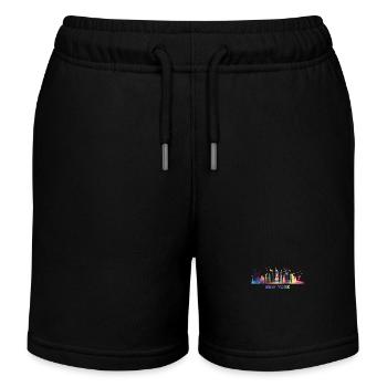 NewYorker Skyline New York - Short de jogging enfant bio Stanley/Stella - noir - Devant