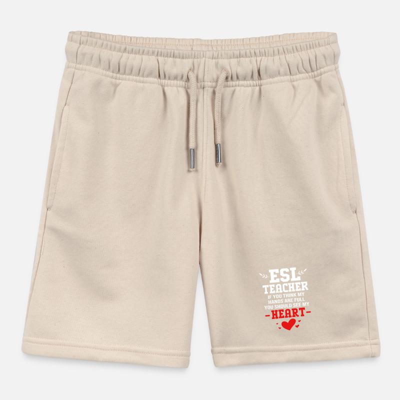 Professeur d’anglais Professeur d’anglais Short de jogging enfant bio Stanley/Stella