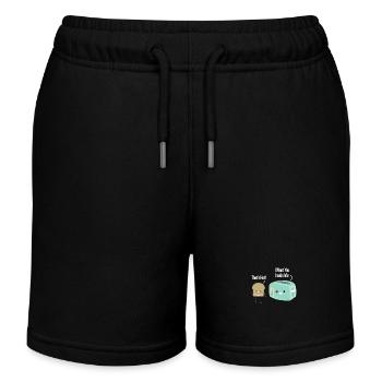 Ich will dich in mir - das ist heiß. Lustiger Toaster - Kinder Organic Joggingshorts Mini Bolter von Stanley/Stella - Schwarz - Vorne