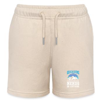 Géocaching Géocache Géocacher - Short de jogging enfant bio Stanley/Stella - écru doux - Devant