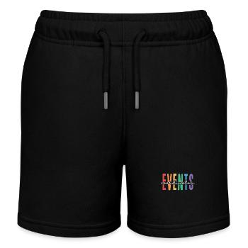Events Coordinator Wedding Planner Event Manager - Kids Organic Sweat Shorts by Stanley/Stella - black - Front