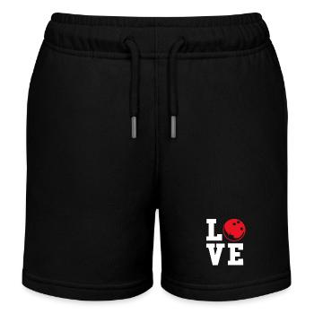 Bowling - Short de jogging enfant bio Stanley/Stella - noir - Devant