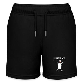 Bowling Bowler Bowling Skittles Boule de bowling - Short de jogging enfant bio Stanley/Stella - noir - Devant