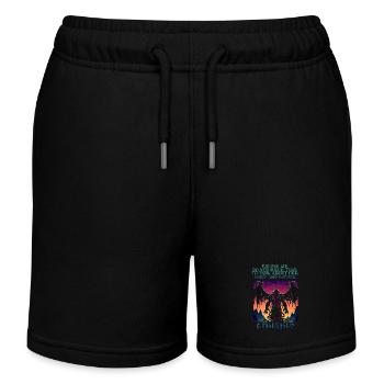 Herr & Erlöser Cthulhu Kult Lovecraft Necronomicon - Kinder Organic Joggingshorts Mini Bolter von Stanley/Stella - Schwarz - Vorne