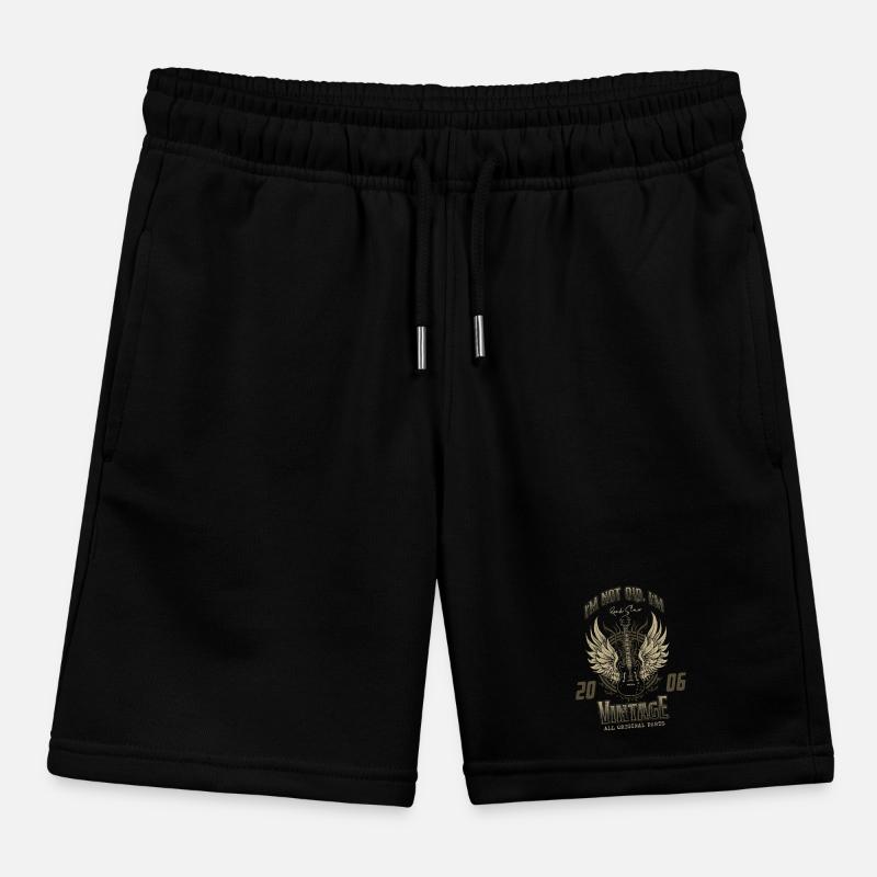 Ich bin nicht alt, ich bin Vintage Retro 2006 Gitarrist Kinder Organic Joggingshorts Mini Bolter von Stanley/Stella