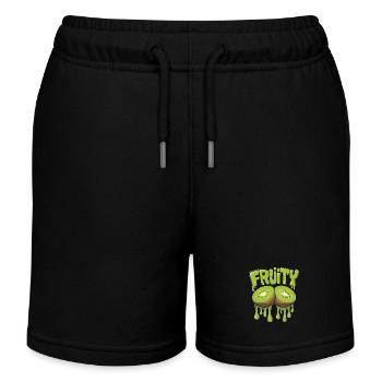 Fruchtig Orangen für einen Kiwi Liebhaber - Kinder Organic Joggingshorts Mini Bolter von Stanley/Stella - Schwarz - Vorne