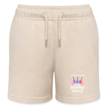 Kosmetikerin - Kinder Organic Joggingshorts Mini Bolter von Stanley/Stella - Natur - Vorne
