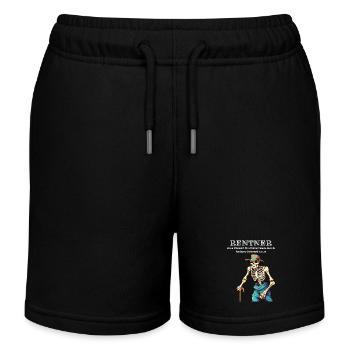 RENTNER - Kinder Organic Joggingshorts Mini Bolter von Stanley/Stella - Schwarz - Vorne