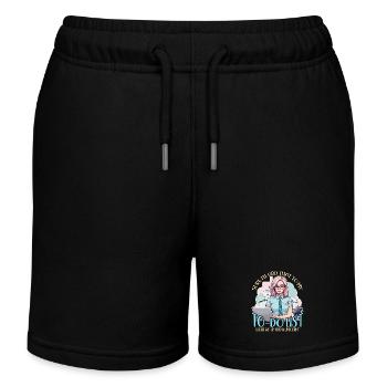 Admin Assistant Sure I'll Add That To Office Clerk - Kids Organic Sweat Shorts by Stanley/Stella - black - Front