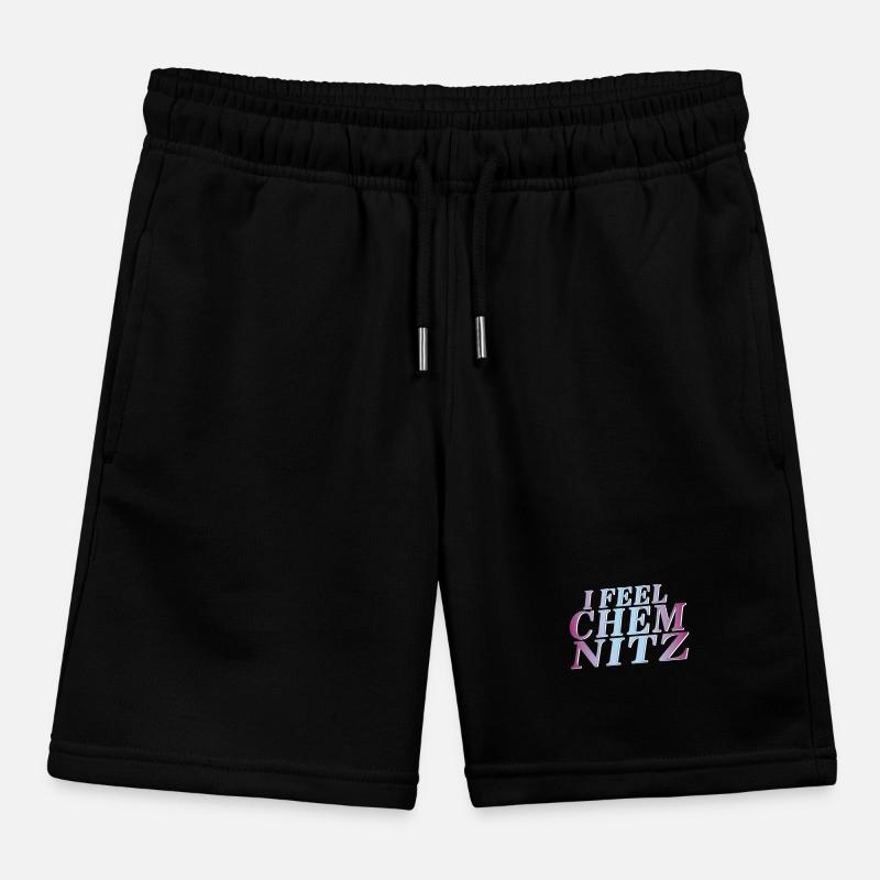 I FEEL CHEMNITZ Kids Organic Sweat Shorts by Stanley/Stella