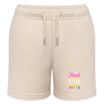 Nageldesignerin Nagel Kosmetik Kosmetikerin - Kinder Organic Joggingshorts Mini Bolter von Stanley/Stella - Natur - Vorne