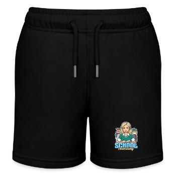Conseiller scolaire Psychologue conseiller scolaire - Short de jogging enfant bio Stanley/Stella - noir - Devant