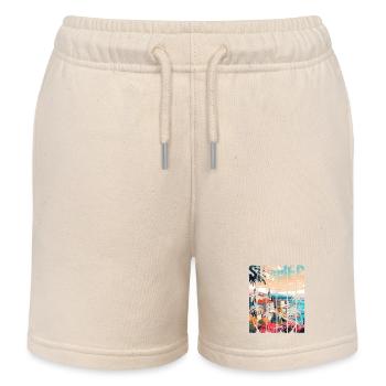 Kroatien Kroatien Kroatien Hrvatska Reisen Sommer opatija - Kinder Organic Joggingshorts Mini Bolter von Stanley/Stella - Natur - Vorne