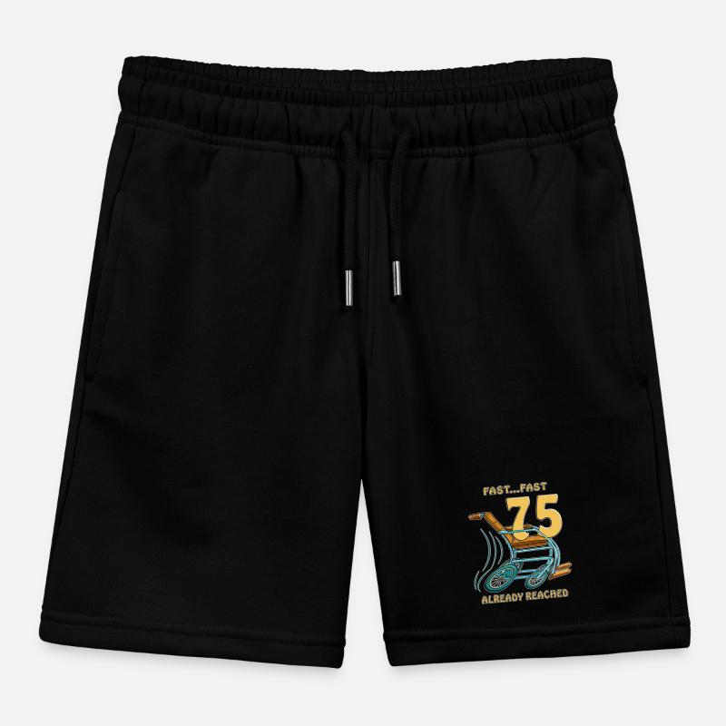 BIRTHDAY FAST... ALMOST 75 ALREADY REACHED Kids Organic Sweat Shorts by Stanley/Stella