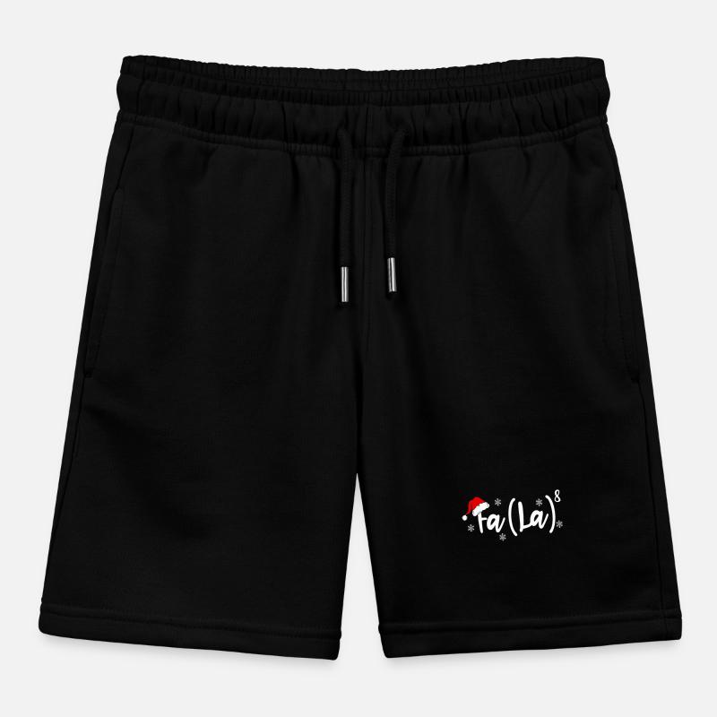 Funny Christmas Math Teacher Fa La8 Equations Kinder Organic Joggingshorts Mini Bolter von Stanley/Stella