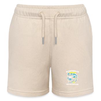 Kommissar Oskar Spurensuche - Kinder Organic Joggingshorts Mini Bolter von Stanley/Stella - Natur - Vorne