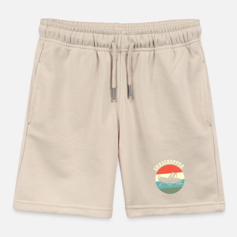 Sauterelle Short de jogging enfant bio Stanley/Stella