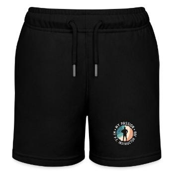 P.E Instructor My Passion My Physical Gym Coach - Kinder Organic Joggingshorts Mini Bolter von Stanley/Stella - Schwarz - Vorne