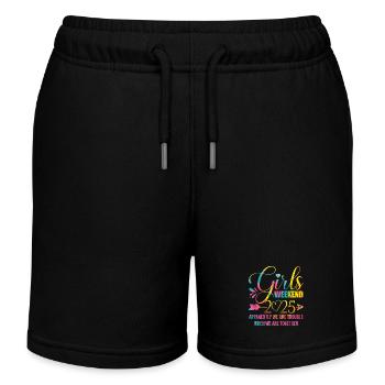Voyage We Are Trouble Girls 2025 (Garantie du prix le plus bas) - Short de jogging enfant bio Stanley/Stella - noir - Devant