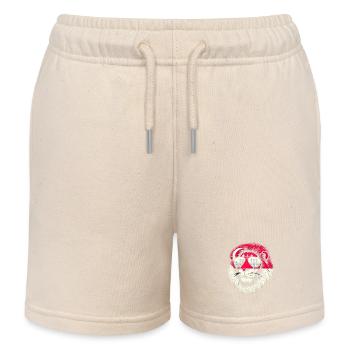 Singapore Löwe - Kinder Organic Joggingshorts Mini Bolter von Stanley/Stella - Natur - Vorne