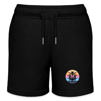Coccinelle - Short de jogging enfant bio Stanley/Stella - noir - Devant