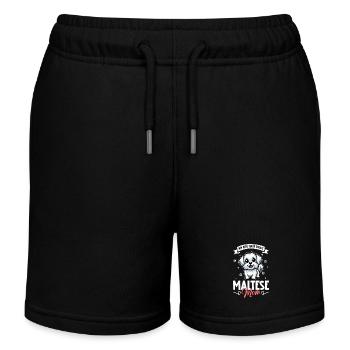 Maman maltaise - Short de jogging enfant bio Stanley/Stella - noir - Devant