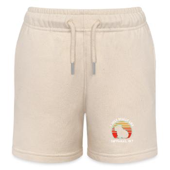 Capybara - Kinder Organic Joggingshorts Mini Bolter von Stanley/Stella - Natur - Vorne