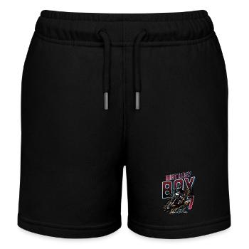 7e anniversaire de motocross - Short de jogging enfant bio Stanley/Stella - noir - Devant