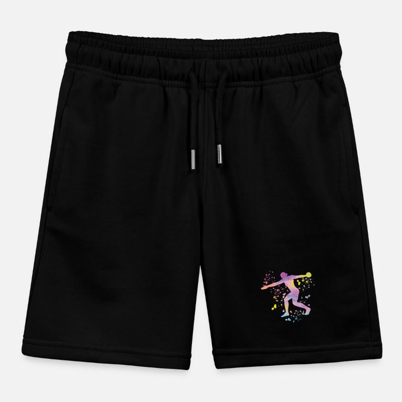 Lanceur de disque Lancer de disque Colorsplash Short de jogging enfant bio Stanley/Stella