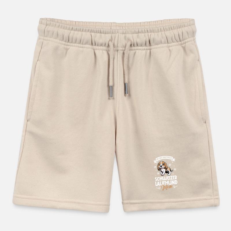 Schweizer Laufhund Mama Kinder Organic Joggingshorts Mini Bolter von Stanley/Stella