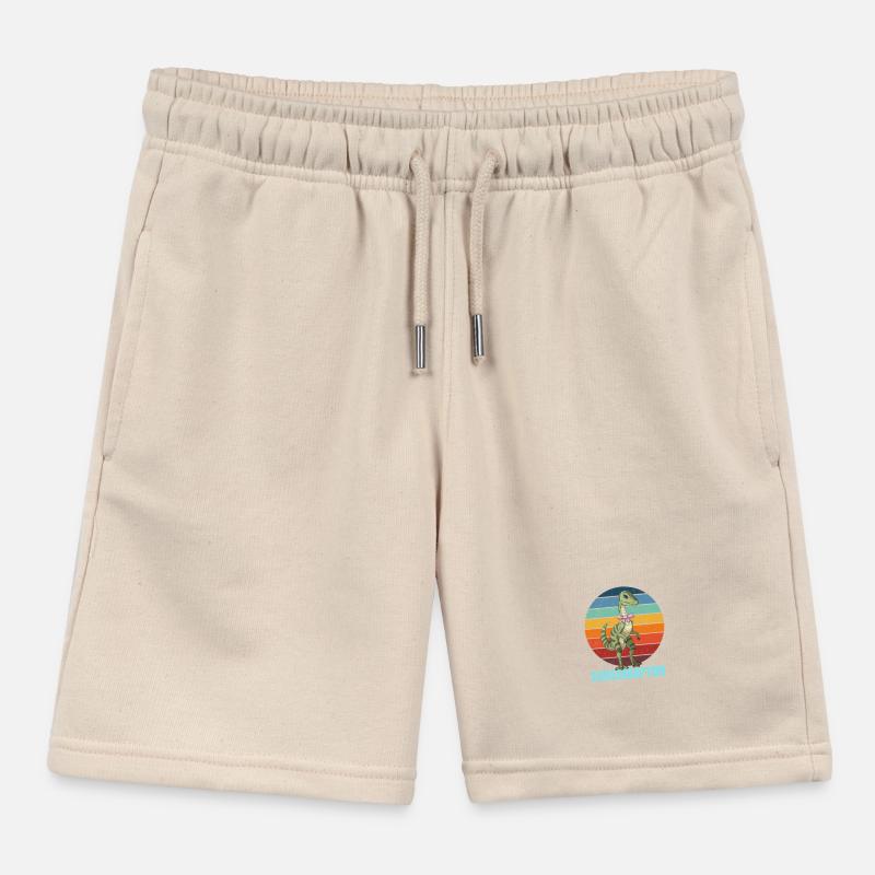 Idée cadeau Eugeniraptor pour Eugenia Short de jogging enfant bio Stanley/Stella
