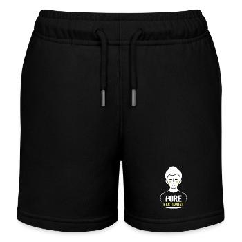 Skin Lasers - Pigment Spots Moles Skin Care - Kids Organic Sweat Shorts by Stanley/Stella - black - Front