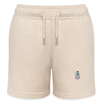 Mosquito Attracted To Electronic Insect Killer - Kids Organic Sweat Shorts by Stanley/Stella - soft Ecru - Front