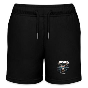 Freistaat Bayern Bayrisch - Kinder Organic Joggingshorts Mini Bolter von Stanley/Stella - Schwarz - Vorne