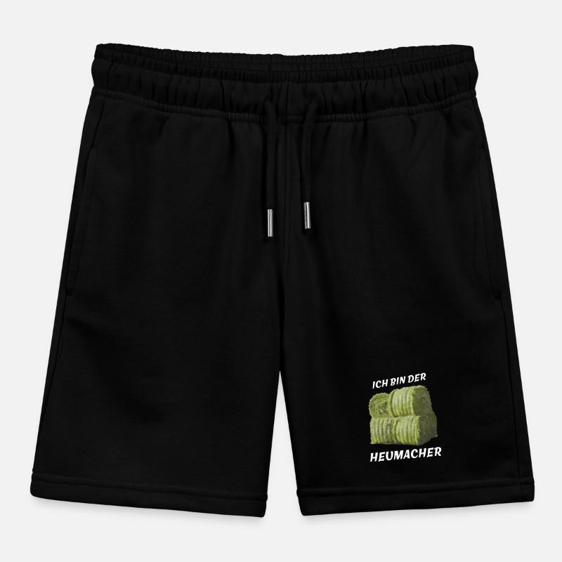 ICH BIN DER HEUMACHER Kinder Organic Joggingshorts Mini Bolter von Stanley/Stella