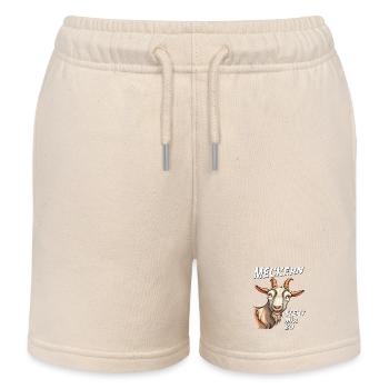 ZIEGE MECKERN STEHT MIR ZU - Kinder Organic Joggingshorts Mini Bolter von Stanley/Stella - Natur - Vorne