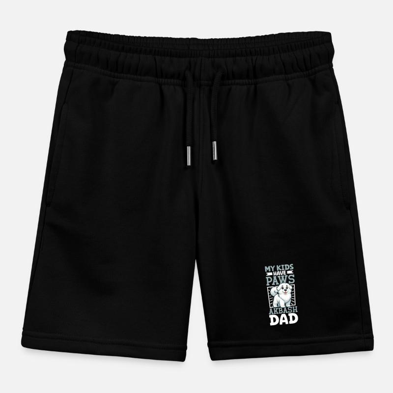 Le père d’Akba Short de jogging enfant bio Stanley/Stella