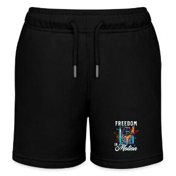 Parkour - Kids Organic Sweat Shorts by Stanley/Stella - black - Front
