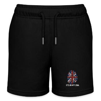 Angleterre - Short de jogging enfant bio Stanley/Stella - noir - Devant