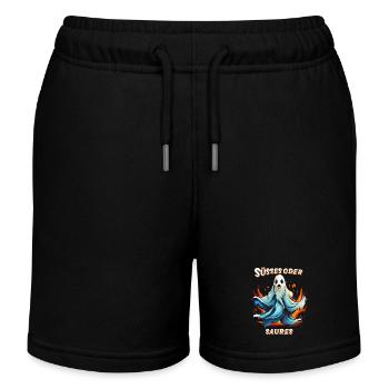 FANTÔME HALLOWEEN TRICK OR TREAT - Short de jogging enfant bio Stanley/Stella - noir - Devant