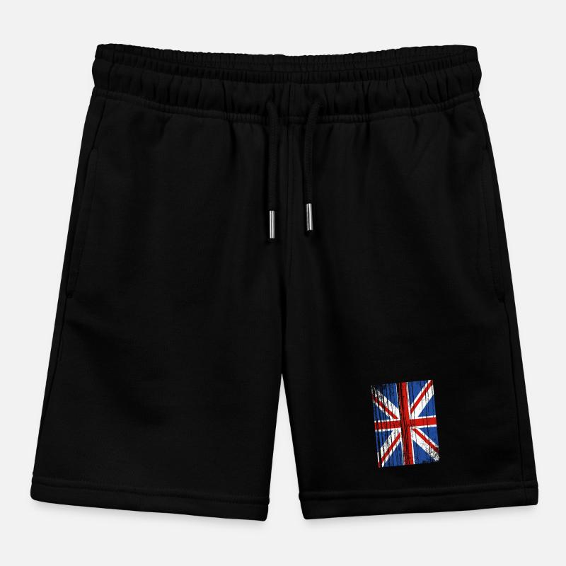 Angleterre Anglais Short de jogging enfant bio Stanley/Stella
