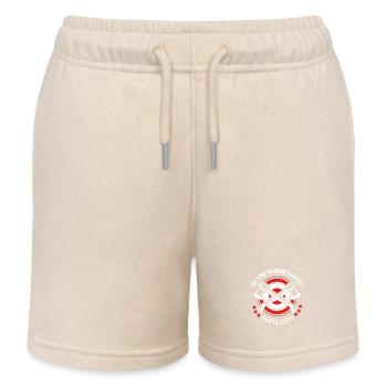 Lancer de hache - Short de jogging enfant bio Stanley/Stella - écru doux - Devant