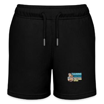 Éducateur canin Partenaire de formation Comportementaliste animalier - Short de jogging enfant bio Stanley/Stella - noir - Devant