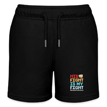 Hémophilie Hémophilie Hémophilie - Short de jogging enfant bio Stanley/Stella - noir - Devant