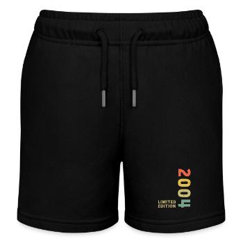 2004 Vintage Rétro Anniversaire - Short de jogging enfant bio Stanley/Stella - noir - Devant