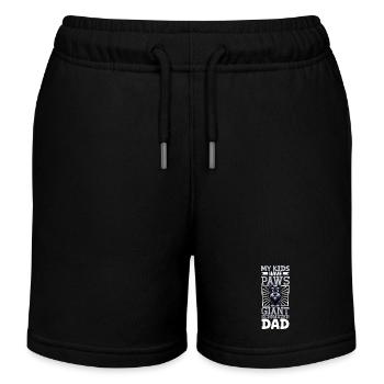 Giant Schnauzer Dad - Kids Organic Sweat Shorts by Stanley/Stella - black - Front