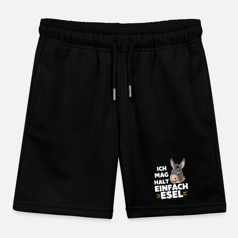 Âne âne mulet Muli Short de jogging enfant bio Stanley/Stella