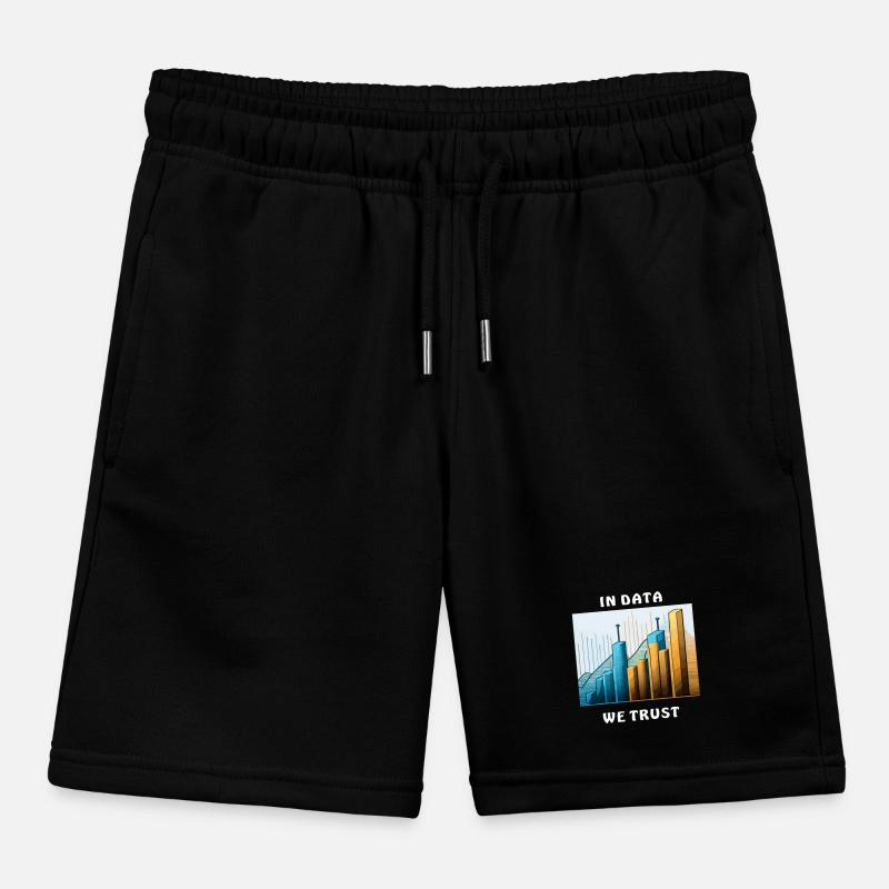 IN DATA WE TRUST Kinder Organic Joggingshorts Mini Bolter von Stanley/Stella