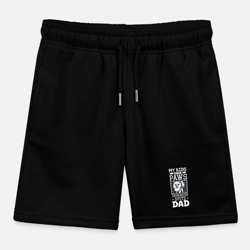 Papa Spitz japonais Short de jogging enfant bio Stanley/Stella